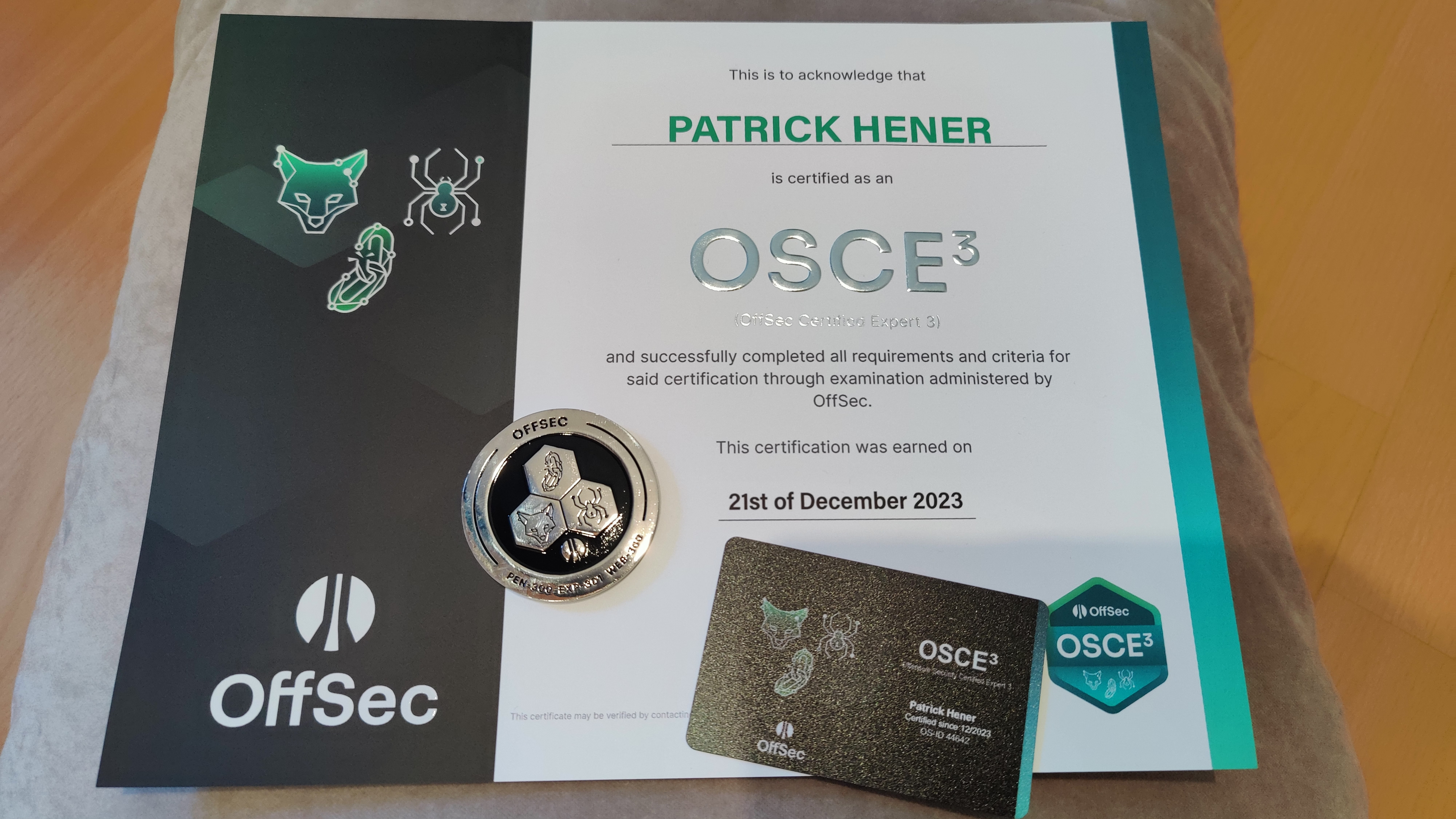OSCE³ Coin
